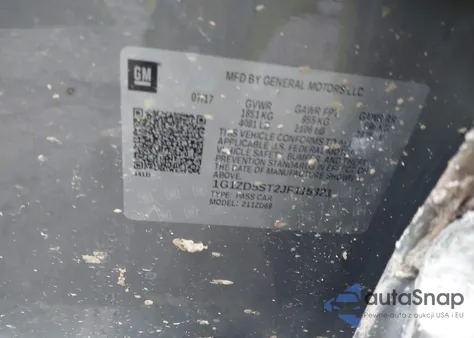 2018 Chevrolet Malibu Lt from USA, damaged, VIN 1G1ZD5ST2JF115321